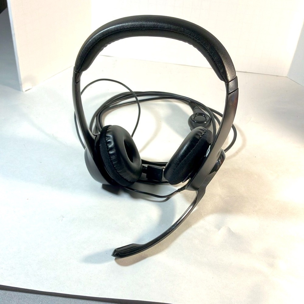 Logitech Black Wired Headset with USB Connection Model A00086